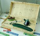 Set scrittoio con alambicco